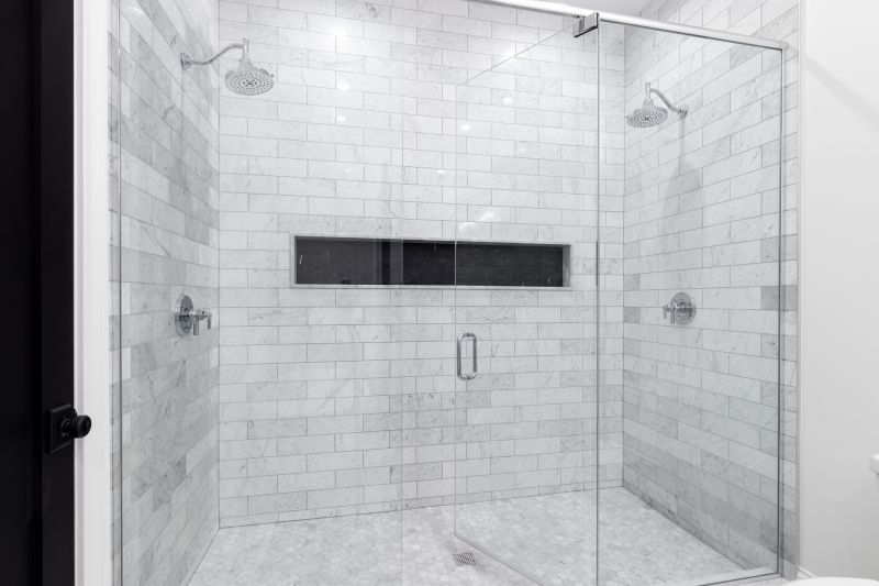 Spacious Modern Shower